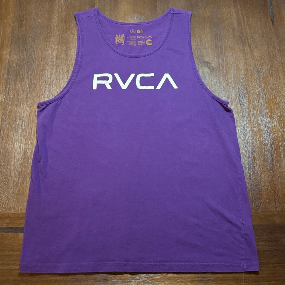 RVCA purple Tank Top XL